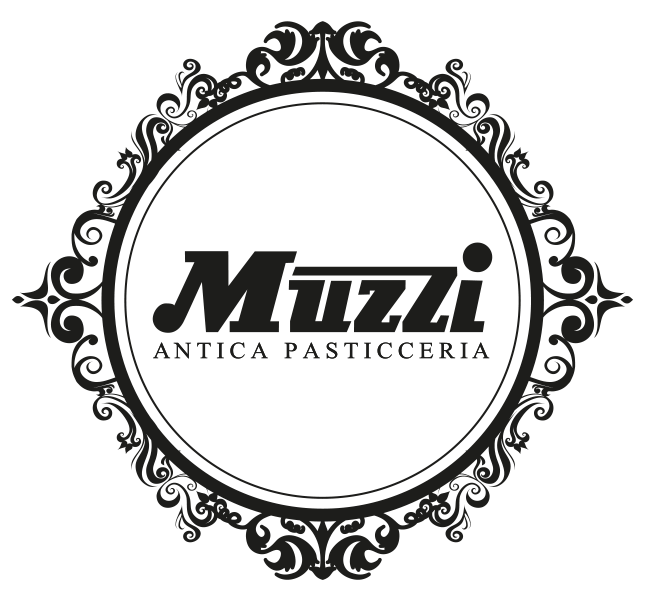 Logo pasticceria muzzi nero